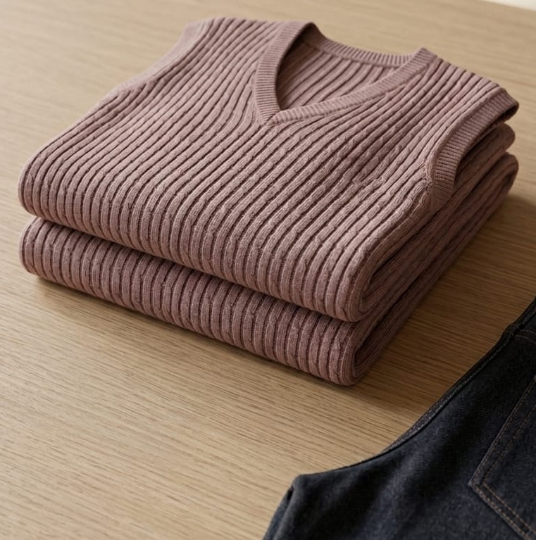 Winter Women Cafe Au Lait Cotton Vest Egypt فيست حريمى شتوى قطن لون كافيه اوليه فى مصر 2