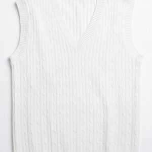 Winter Women White Cotton Vest Egypt 2 فيست حريمى شتوى قطن لون ابيض فى مصر